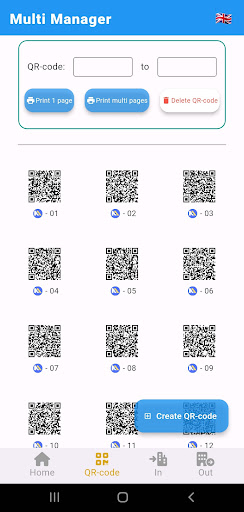 Android application Multi Manager screenshort