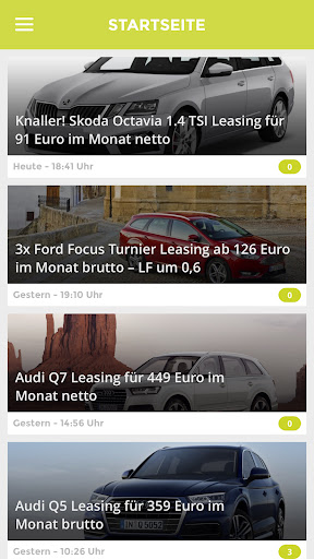 Android application Sparneuwagen screenshort