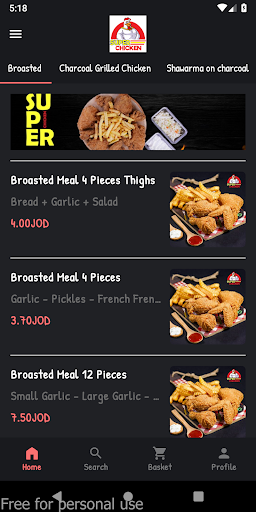 App preview