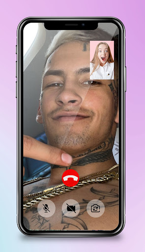 Android application L-Gante video call me screenshort