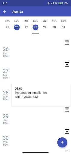 Dolibarr mobile Screen 2