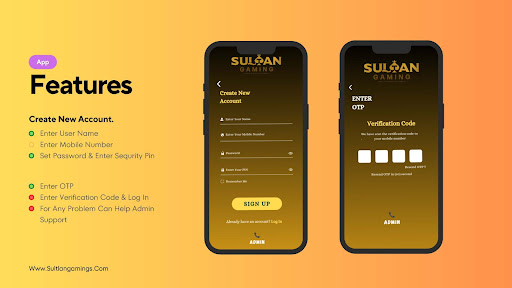 Android application sultan gaming screenshort