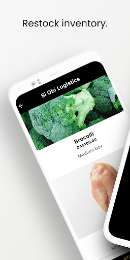 Android application Si Obi Logistics screenshort