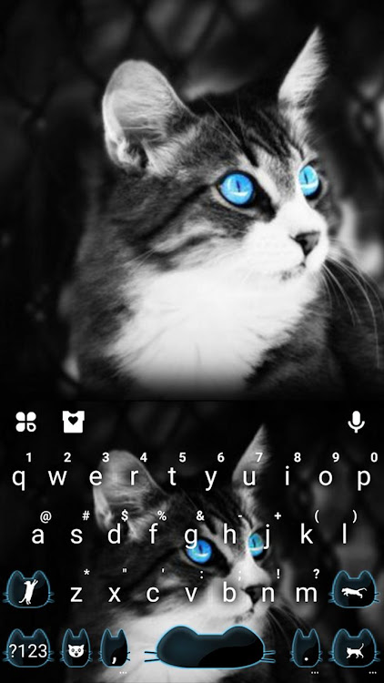 Blue Eye Kitty Cat Keyboard Th - 7.1.5_0331 - (Android)