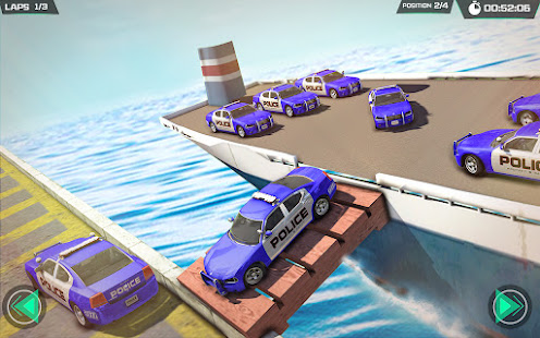 US Police Car Transport Truck Varies with device APK screenshots 4