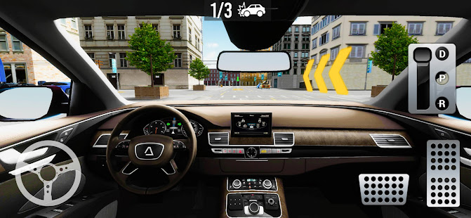 Car Parking Blue Car Game 1.0.7 APK screenshots 1
