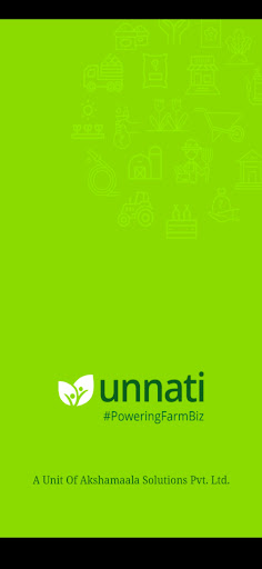 Android application Unnati Sales Force screenshort