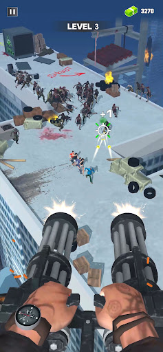 Android application Defense Zombie Shooter screenshort