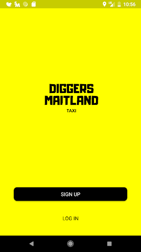 Android application Diggers Taxis screenshort