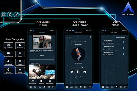 ARC Launcher® 2021 & 4D Themes 3