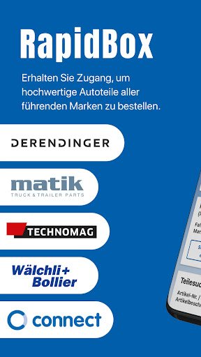 Android application RapidBox - Für Garagen screenshort