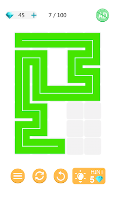 Hello Lines - パズルゲームのおすすめ画像5