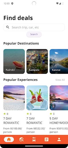Tio Tours and Travel Screen 3