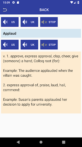 English Synonyms Dictionary 3.4 screenshots 2