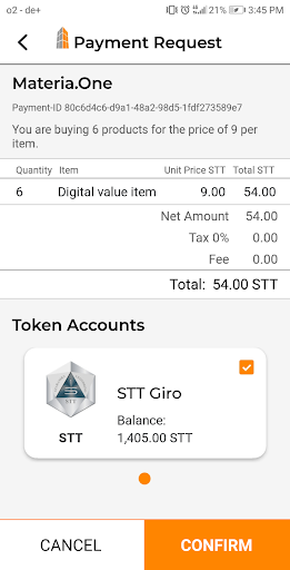 Leondrino Pay Screen 3