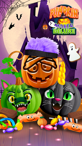 Pumpkin Maker Halloween Fun Screen 2