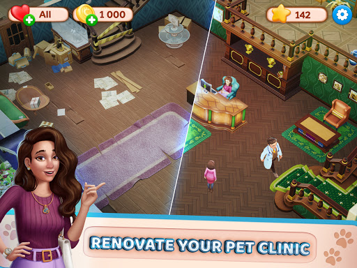 Pet Clinic - Free Puzzle Game With Cute Pets  screenshots 9
