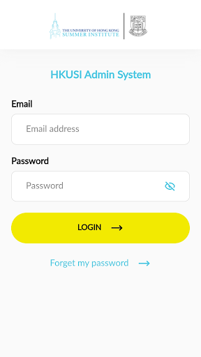Android application HKUSI Admin screenshort