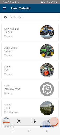 Android application Upkipp screenshort
