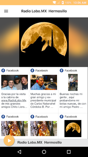 Android application Radio Lobo.MX Hermosillo screenshort