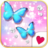 Cutewallpaper★Jewel Butterfly icon