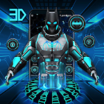 Cover Image of Herunterladen 3D-Fledermaus-Superhelden-Launcher kostenlos release_2.2.7 APK