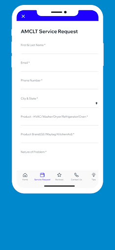 Android application Appliance Medic CLT screenshort