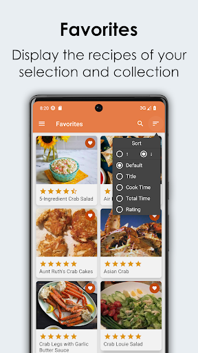 Crab Recipes Cookbook Screen 2
