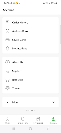 Javs Authentic Indian Cuisine Screenshot