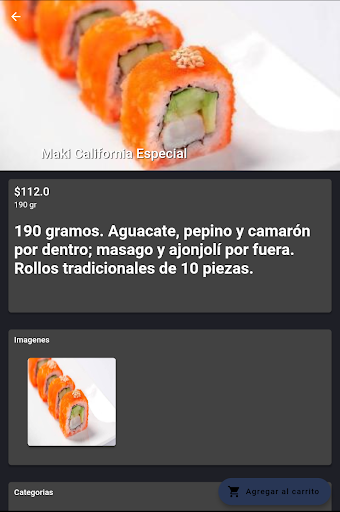 Grab Sushi Screen 2