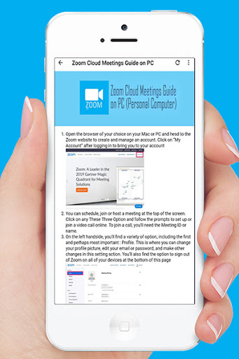 Zoom For Meetings Guide