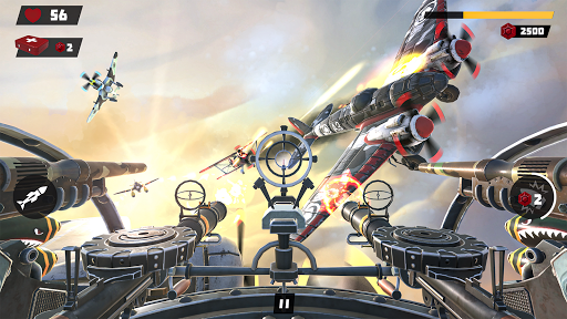 Gunner War - Pertempuran udara Sky Survival