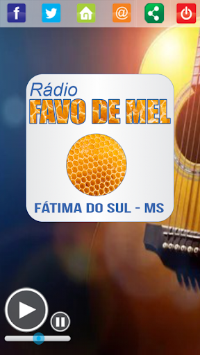 Android application Rádio Favo de Mel screenshort