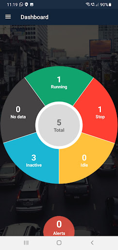 Android application Disha Tracking screenshort