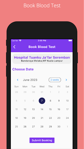 Android application iDialysis screenshort