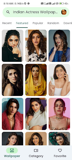 Indian Actress Wallpapers Screenshot 2 - AppWisp.com