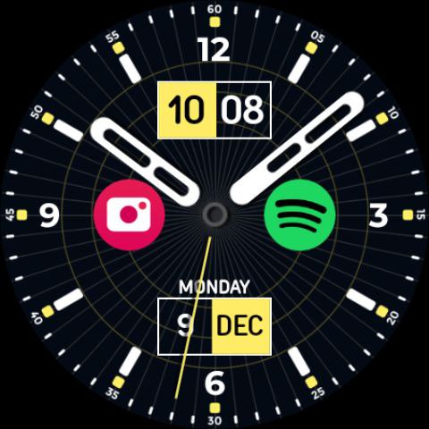 Night 73 - watch face screenshot 23