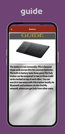 Eufy SmartTrack Guide Screen 2