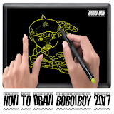 Tutorial Draw Boboiboy New icon