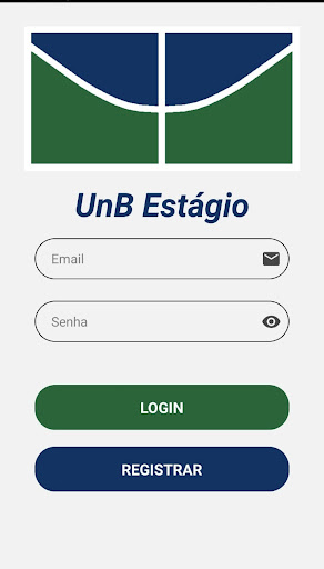 Android application UnB Estágio screenshort