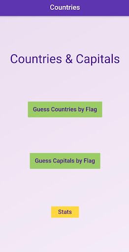 Countries and Capitals