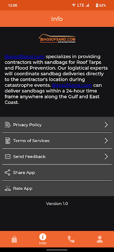 BagsofSand.com Screen 3