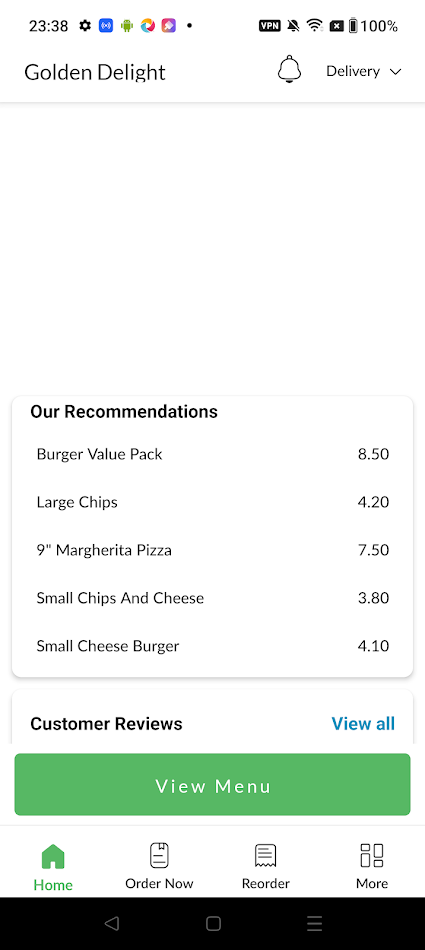 #2. Golden Delight (Android) By: UK TECH LTD