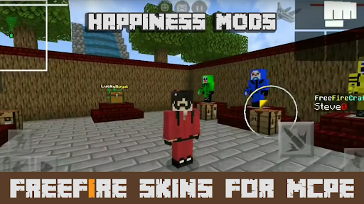 Mod FreeFire Skins For Minecraft PE