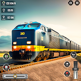 City Train Driving Train Games icon