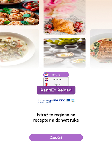 Android application PannEx Reload - Kuhanje screenshort