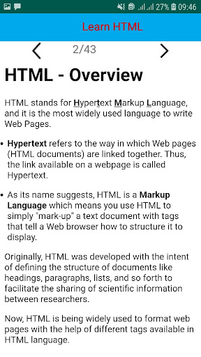HTML Tutorial