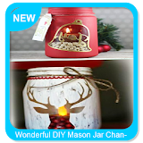 Wonderful DIY Mason Jar Chandelier icon