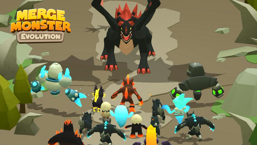 Télécharger Merge Monster Evolution:  Summon & Merge RPG  APK MOD (Astuce) 4