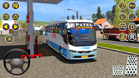 Modern Bus Public Transport 3D